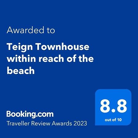 Teign Townhouse Within Reach Of The Beach Teignmouth Exterior foto